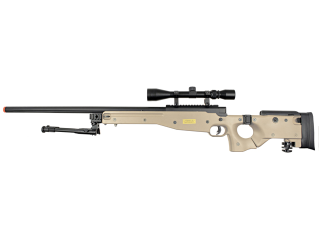 Well Full Metal MB08 Bolt Action Sniper Rifle 